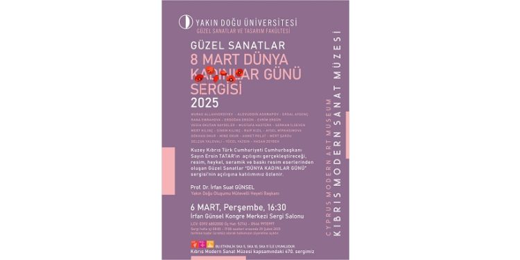 YDÜ Güzel Sanatlar ve Tasarım Fakültesi’nden 8 Mart Dünya Kadınlar Günü’ne özel sergi