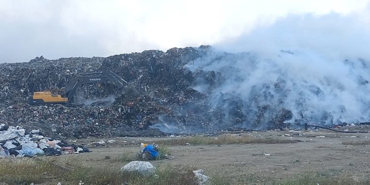 Güngör’deki yangına müdahale sürüyor