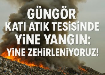 Çevre ve tabip örgütlerinden Güngör Katı Atık Tesisi’ndeki yangına ilişkin açıklama