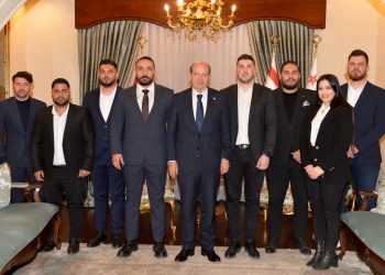Cumhurbaşkanı Tatar, UBP Gençlik Kolları başkanlarını kabul etti