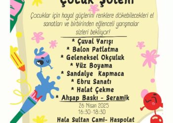 2’nci Geleneksel Çocuk Şöleni 26 Nisan Cumartesi günü düzenlenecek