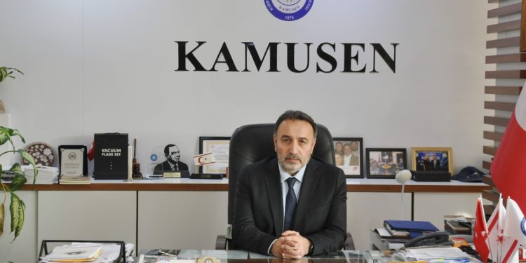 KAMUSEN’den Ünal Üstel’e destek