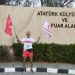 Emekli Kurmay Albay Mehmet İneci, 23 Nisan’da Kıbrıs Türk halkının varoluş mücadelesine saygı koşusu gerçekleştirdi