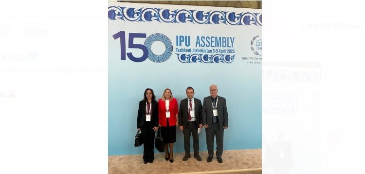 Cumhuriyet Meclisi heyeti Özbekistan’ın başkenti Taşkent’te düzenlenen 150. PAB toplantısına katıldı