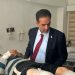 Çalışma Bakanı Gardiyanoğlu, trafik kazasında yaralanan engelli bireyleri ziyaret etti