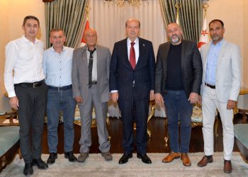 Cumhurbaşkanı Ersin Tatar Bank-Sen Başkanı ve Yönetim Kurulu’nu kabul etti