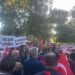 YDP Lefkoşa İlçe Teşkilatı Büyükelçilik önünde eylem yapıyor