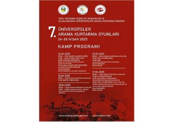 Üniversiteler Arama Kurtarma Oyunları bugün başlıyor