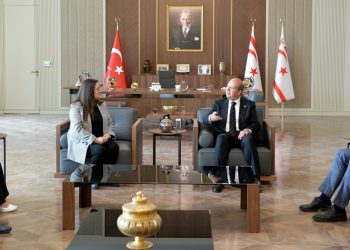 Cumhurbaşkanı Tatar, Atatürk Meslek Lisesi yönetimini kabul etti