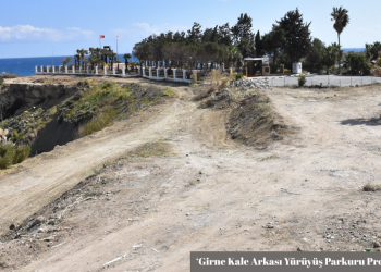 Girne’de “Kale Arkası Yürüyüş Parkuru” ve “Zeytinlik Kent Evi-Park” projelerine başlandı