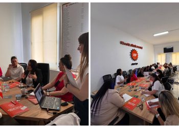 UBP Girne İlçe yönetimi tarafından Girne İlçesi’ne bağlı tüm Kadın Kolları Başkanları için özel bir eğitim serisi başlatıldı