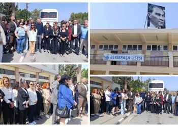 KTÖS; KTOEÖS, örgütler ve siyasi parti temsilcileri Bekirpaşa Lisesi’ni ziyaret etti