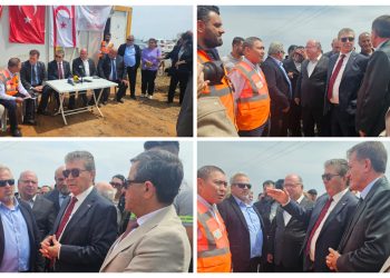 18 Kilometrelik Dipkarpaz Manastır yolunun yapımına başlandı.. Başbakan Üstel: 3 yıllık hükümetimiz döneminde söz verdiğimiz tüm projeleri yerine getiriyoruz