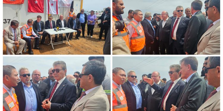 18 Kilometrelik Dipkarpaz Manastır yolunun yapımına başlandı.. Başbakan Üstel: 3 yıllık hükümetimiz döneminde söz verdiğimiz tüm projeleri yerine getiriyoruz