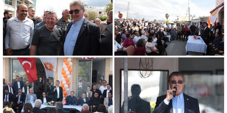 Başbakan Üstel, Karaoğlanoğlu, Alsancak, Lapta ve Dikmen’de halkla buluştu:“Güçlü bir gelecek için büyük projeleri hayata geçiriyoruz”