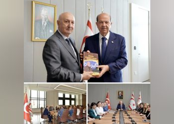 Cumhurbaşkanı Tatar Azerbaycan’dan bir heyeti kabul etti