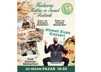 Kalavaç Kültür ve Sanat Festivali pazar günü yapılacak
