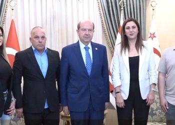Bay-Sen Başkan ve Yönetim Kurulu üyeleri Cumhurbaşkanı Tatar’ı ziyaret etti