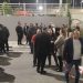 UBP üyeleri Ercan Havalimanı’nda Başbakan Üstel’i karşılamak için bekliyor