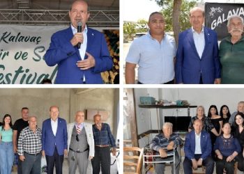Cumhurbaşkanı Ersin Tatar, Kalavaç Kültür ve Sanat Festivali’ne katıldı