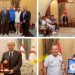 Cumhurbaşkanı Ersin Tatar Gençlik Gücü Spor Kulübü ve Türkiye Tavşanlı Erdem Spor Kulübü Koordinatörleri ile beraberindeki heyeti kabul ett