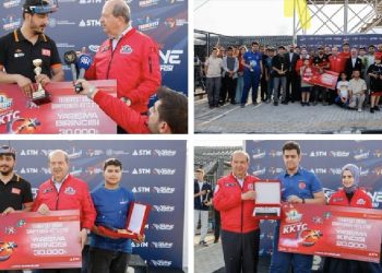 Cumhurbaşkanı Tatar, “TEKNOFEST KKTC” kapsamında düzenlenen “Drone Yarışması’nın” ödül törenine katıldı