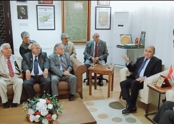 TC Lefkoşa Büyükelçisi Başçeri Kıbrıs TMT Mücahitler Derneği’ni ziyaret etti