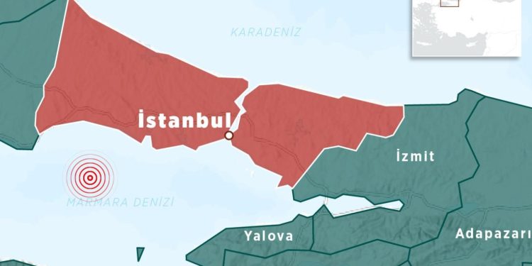 Marmara Denizi’nde 3,6 büyüklüğünde deprem