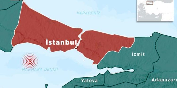 İstanbul’da bir saatte 8 deprem