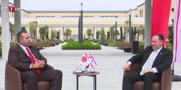 Öztürkler BRT’de konuştu: “KKTC’nin kalbi artık yeni Meclis binasında atacak”