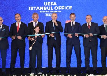 UEFA İstanbul Ofisi açıldı