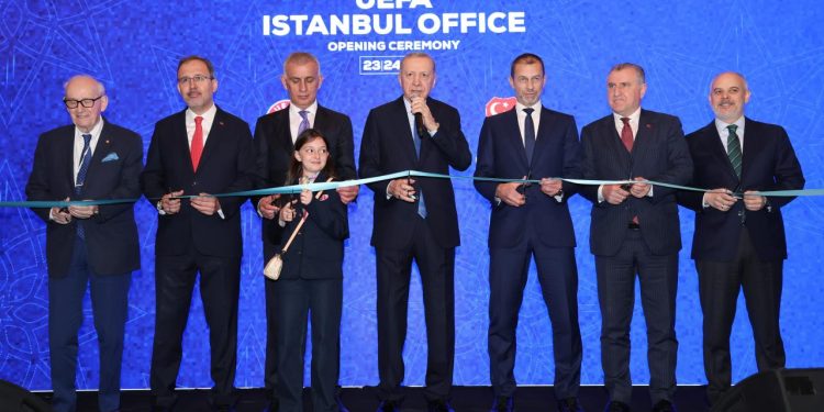 UEFA İstanbul Ofisi açıldı