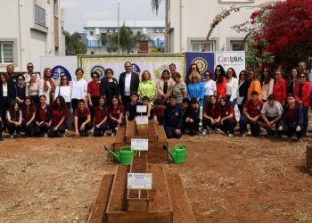 Yeşil Okullar Projesi kapsamında İskele’de “Toplum Bahçeleri” oluşturuldu
