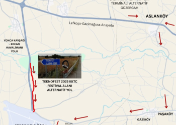 TEKNOFEST 2025 KKTC için alternatif güzergah oluşturuldu