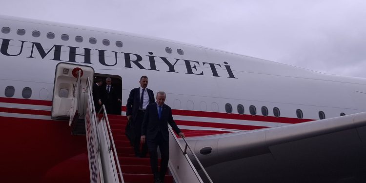 Türkiye Cumhurbaşkanı Erdoğan, KKTC’de…