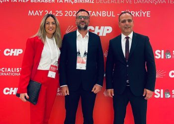 TDP’den bir heyet Sosyalist Enternasyonal Konseyi toplantısına katıldı