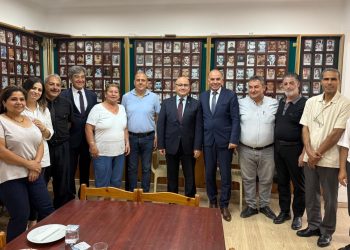 TC Lefkoşa Büyükelçisi Ali Murat Başçeri, Şehit Aileleri ve Malül Gaziler Derneği’ni ziyaret etti