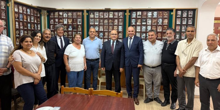 TC Lefkoşa Büyükelçisi Ali Murat Başçeri, Şehit Aileleri ve Malül Gaziler Derneği’ni ziyaret etti