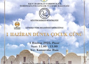 Kültür Dairesi Lefkoşa’da 1 Haziran Dünya Çocuk Günü etkinliği düzenliyor