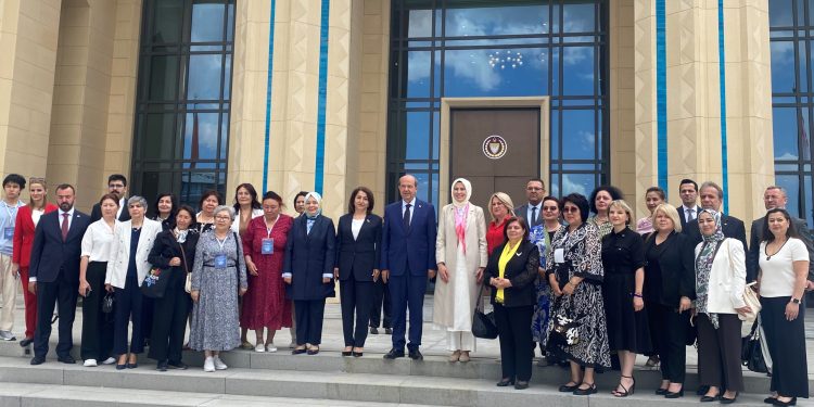 Cumhurbaşkanı Tatar, TÜRKPA Kadın Zirvesi heyetini kabul etti