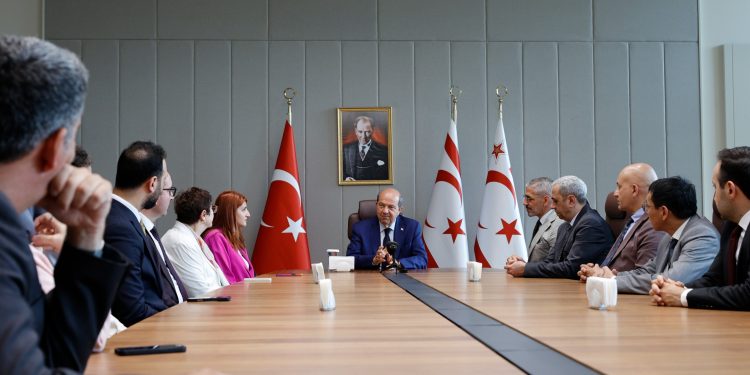 Cumhurbaşkanı Tatar, Türk Dünyası düşünce kuruluşlarını kabul etti