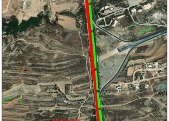 Lefkoşa – Girne ana yolunda çalışma nedeniyle trafik tek şeritten veriliyor