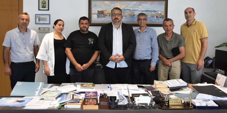 Girne Belediyesi, Kıbrıs Türk Esnaf ve Zanaatkarlar Odası ve Kıbrıs Türk Mekanik Sıhhi Tesisatçılar Birliği bir araya geldi