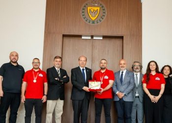 Cumhurbaşkanı Tatar, YDÜ heyetini kabul etti