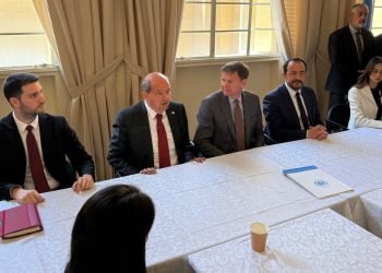Liderlerin Ledra Palace Otel’deki görüşmesi başladı