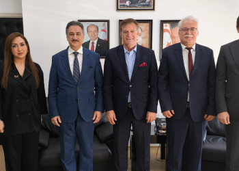 İTÜ ve Boğaziçi Üniversitesi Rektörleri, Bayındırlık ve Ulaştırma Bakanı Arıklı’yı ziyaret etti