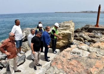 Ataoğlu, Liman’da yürütülen 3. etap proje çalışmalarını yerinde inceledi