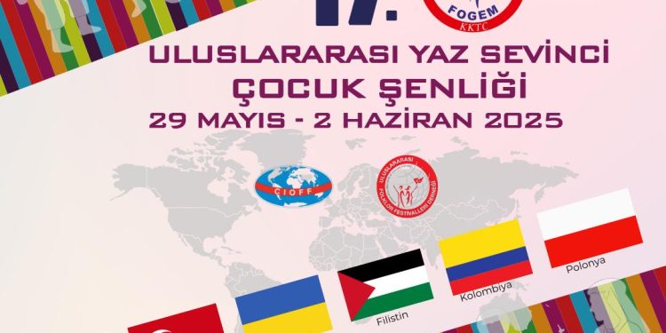 FOGEM “17. Uluslararası Yaz Sevinci Çocuk Şenliği” perşembe günü başlıyor