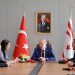 Cumhurbaşkanı Tatar, Gönyeli Spor Kulübü Başkanı Sinem Baştaş ve Yönetim Kurulu’nu kabul etti