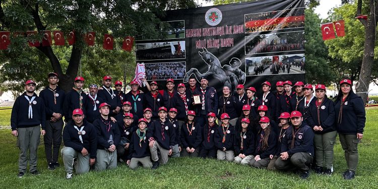 Kıbrıs Türk İzcilik Federasyonu, Samsun’da Kurtuluşa İlk Adım Milli Bilinç Kampı’na katıldı